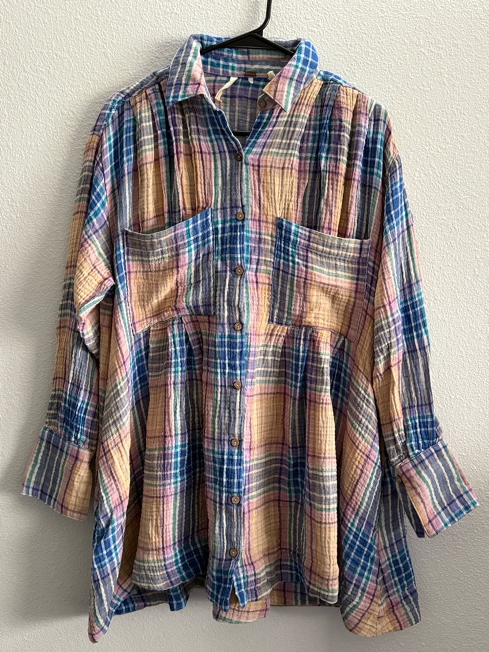 FREE PEOPLE Voyage Shirt Dress Size XS - Picture 5 of 12